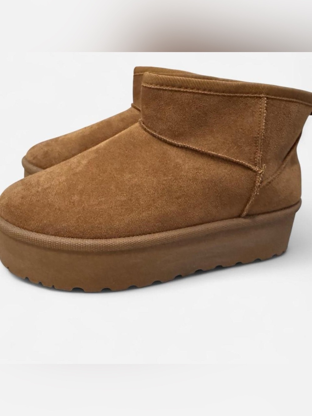 Women’s Suede Ankle Bootie - Chestnut